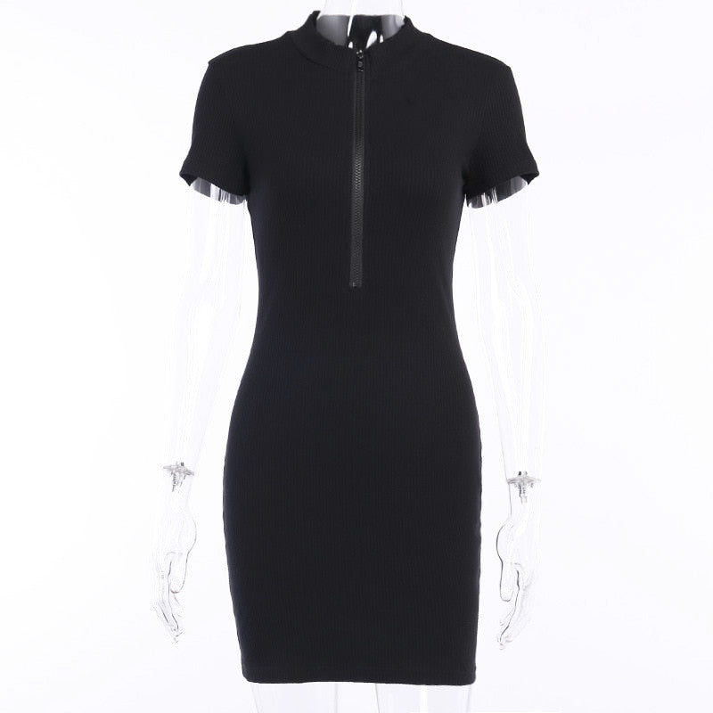 Dana Zipper Dress